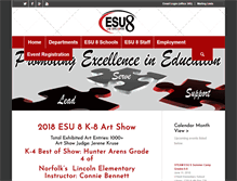 Tablet Screenshot of esu8.org